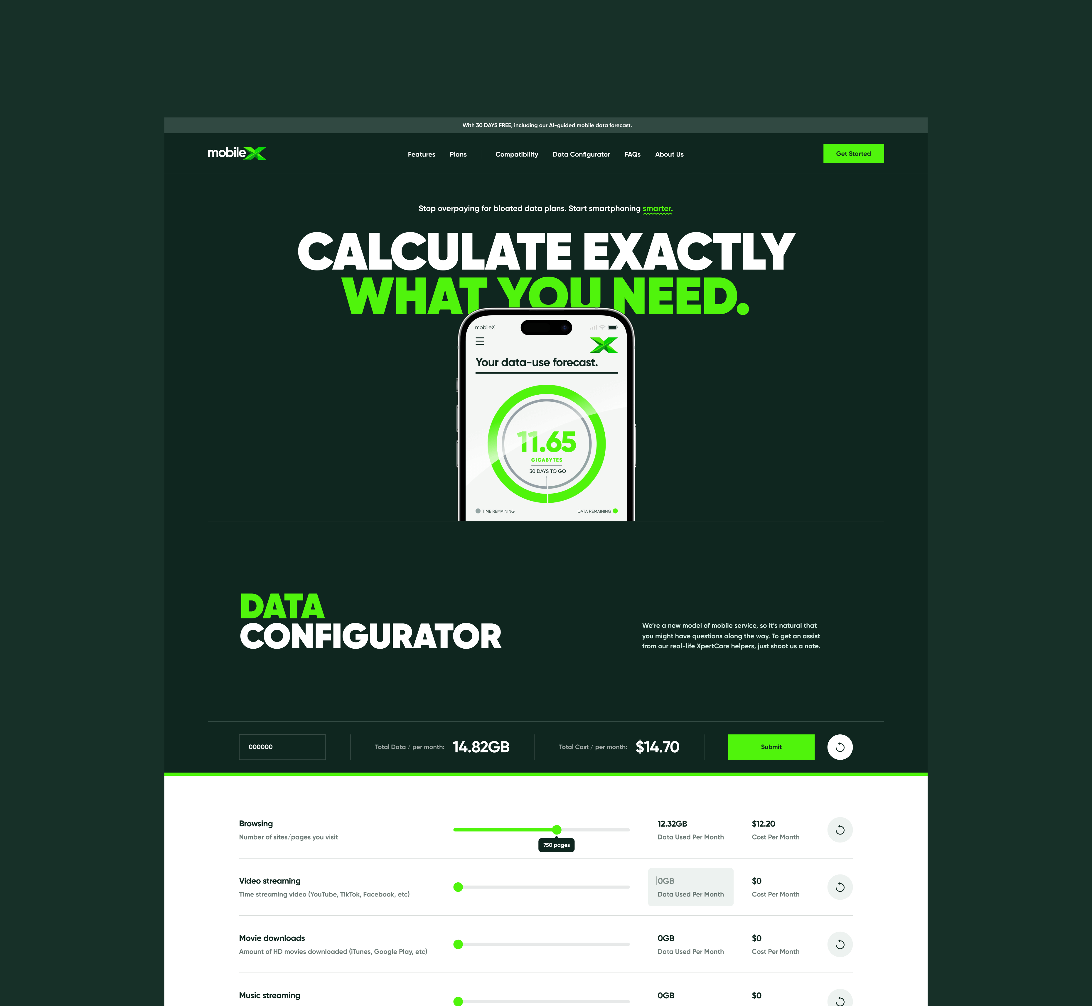MobileX Calculator