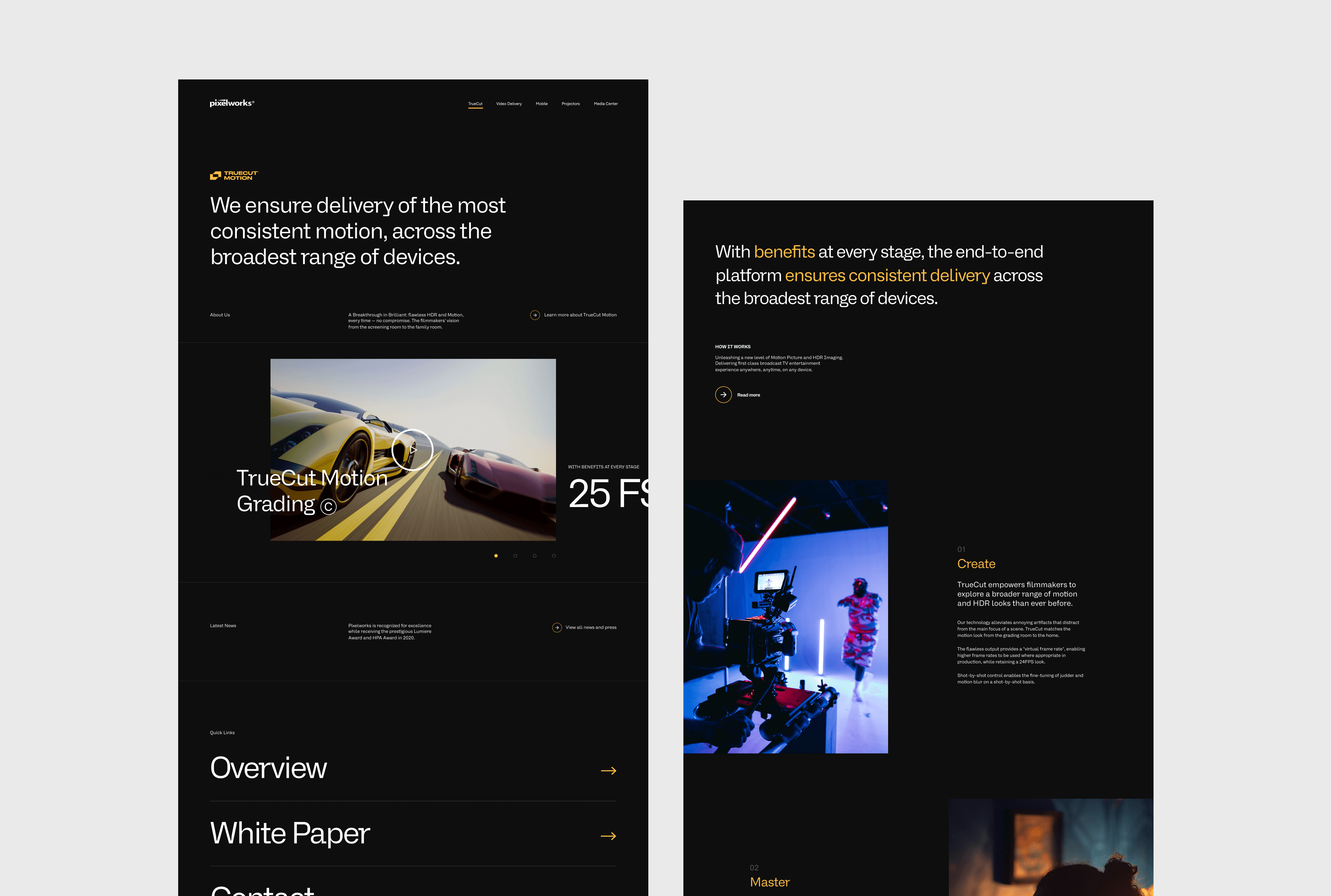 TrueCut Website Desktop