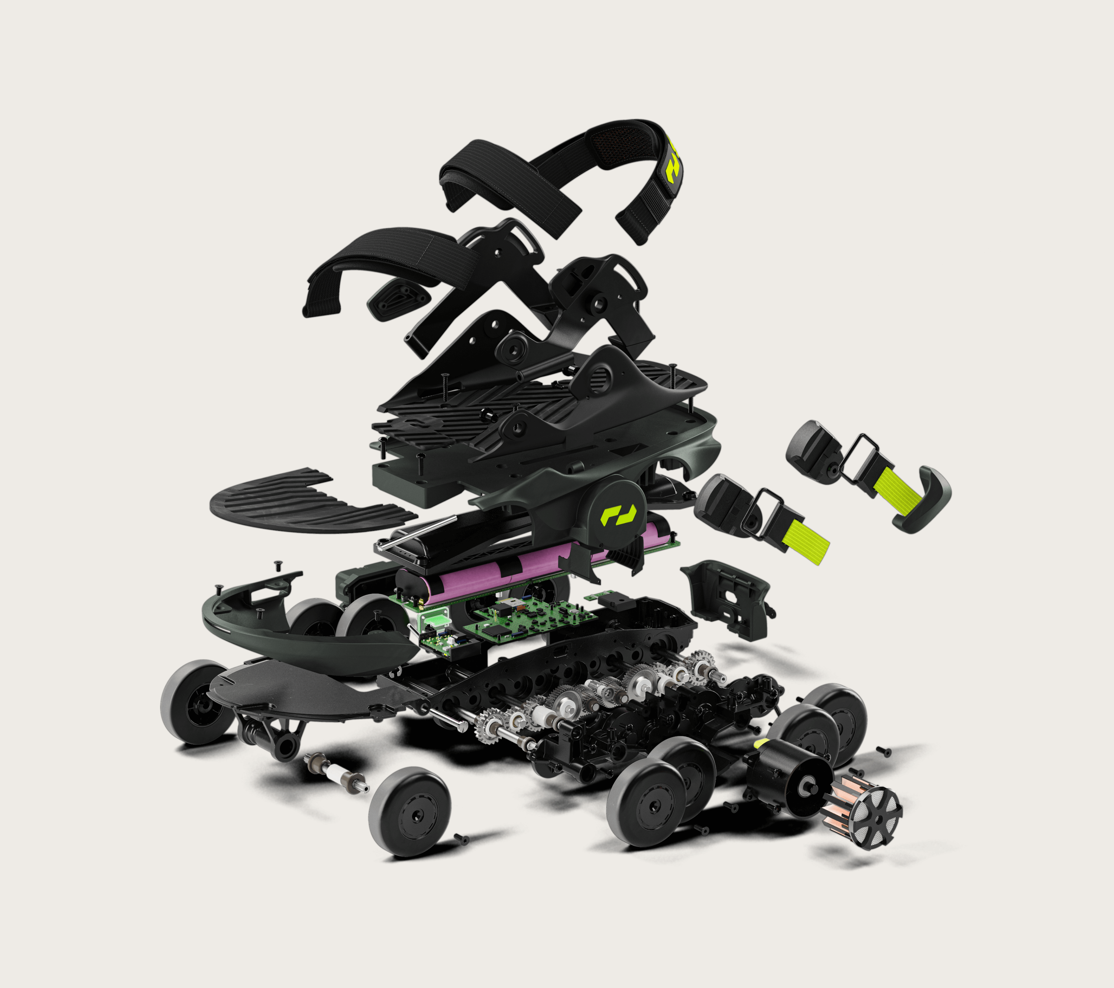 Shift Exploded View