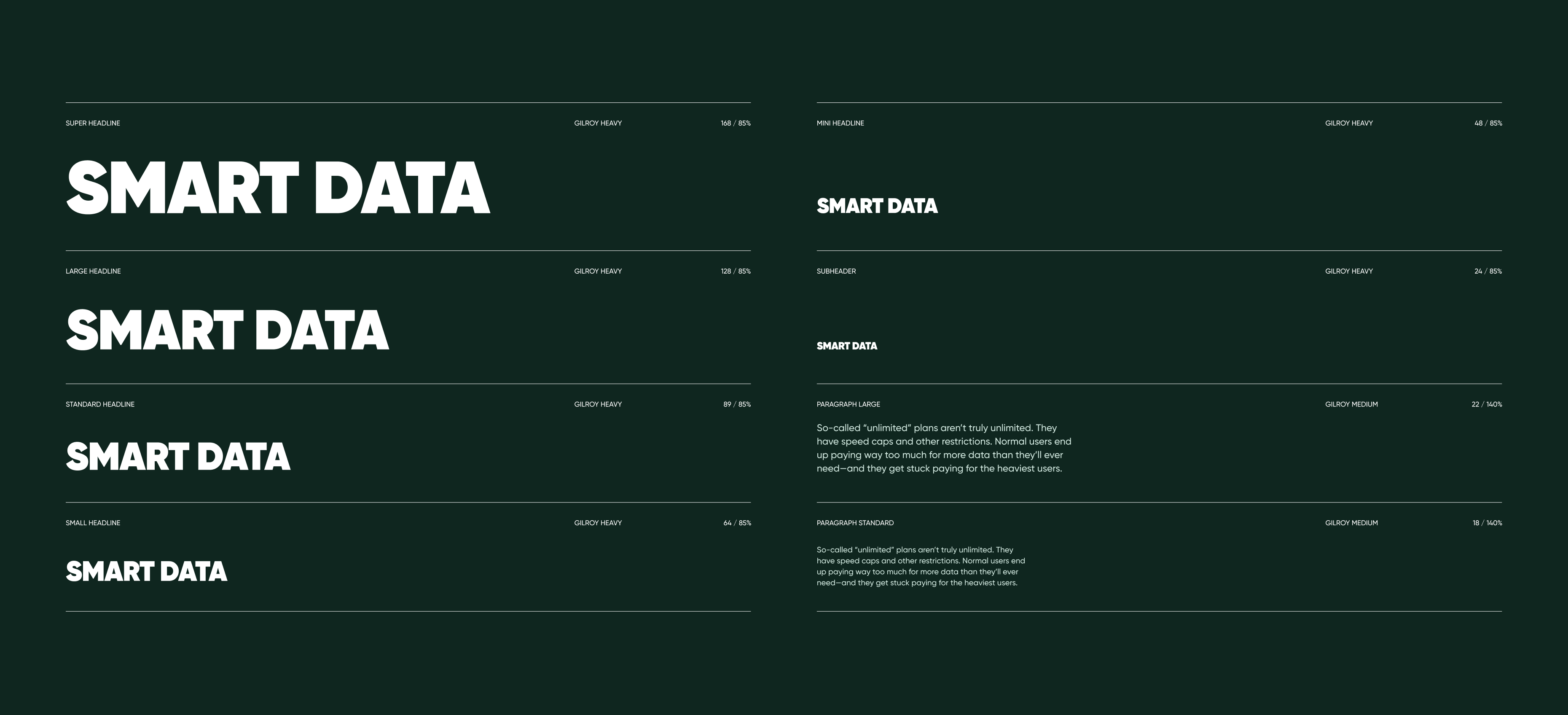MobileX TypeScale