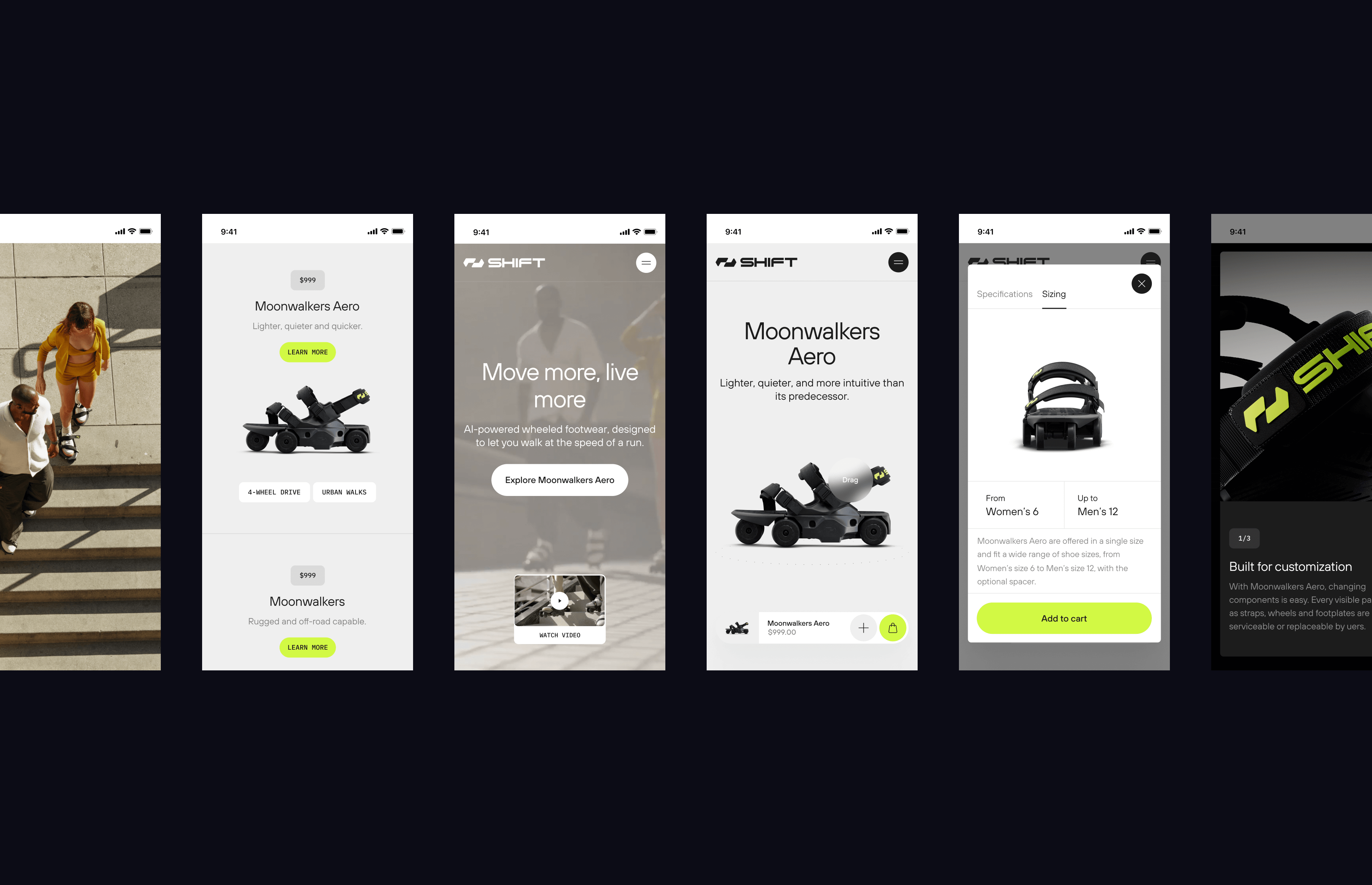 Shift Site Mobile