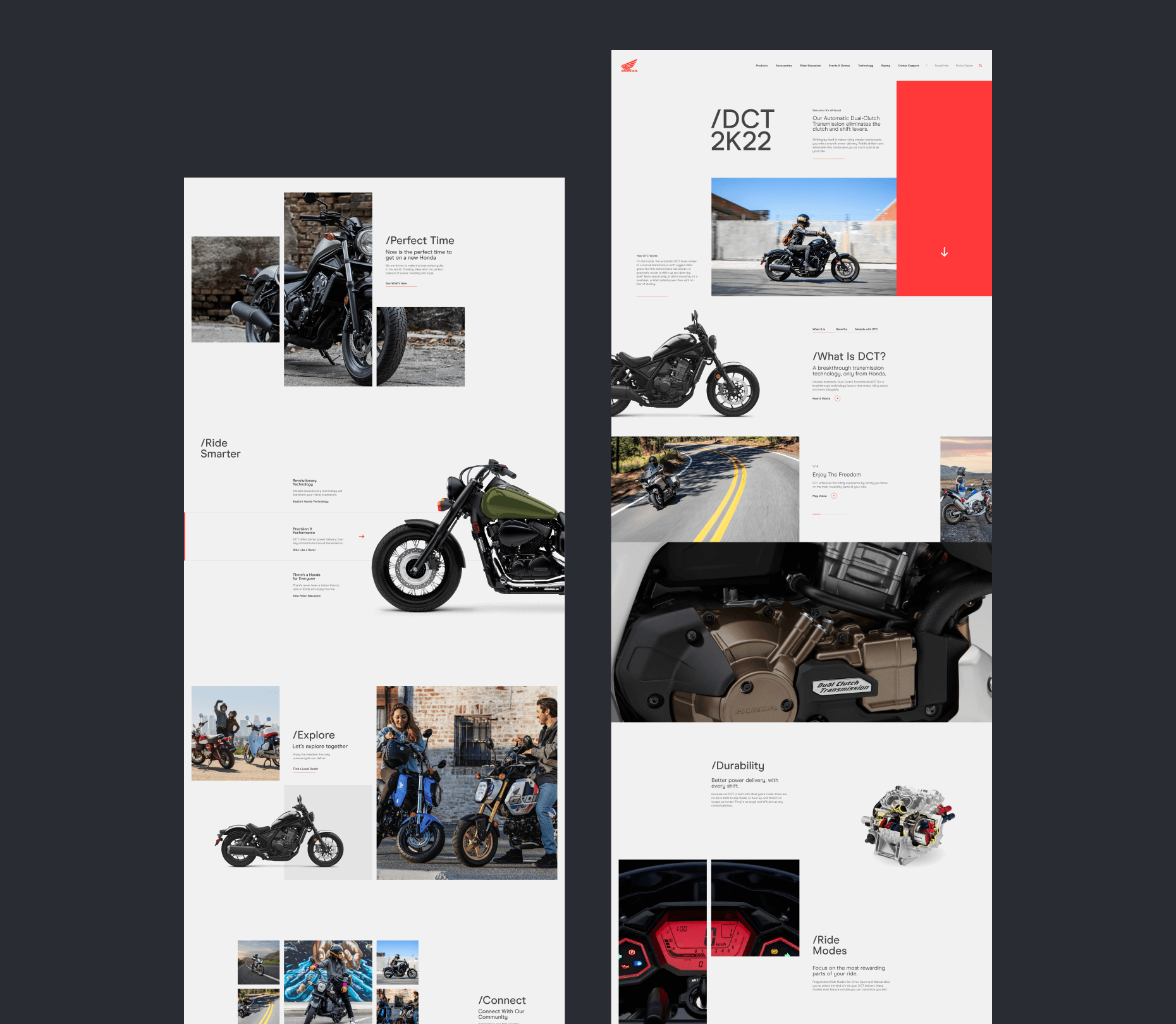 Honda Direction 3 Long Scroll